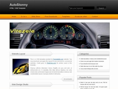 Bannerul siteului http://www.autostonny.ro/